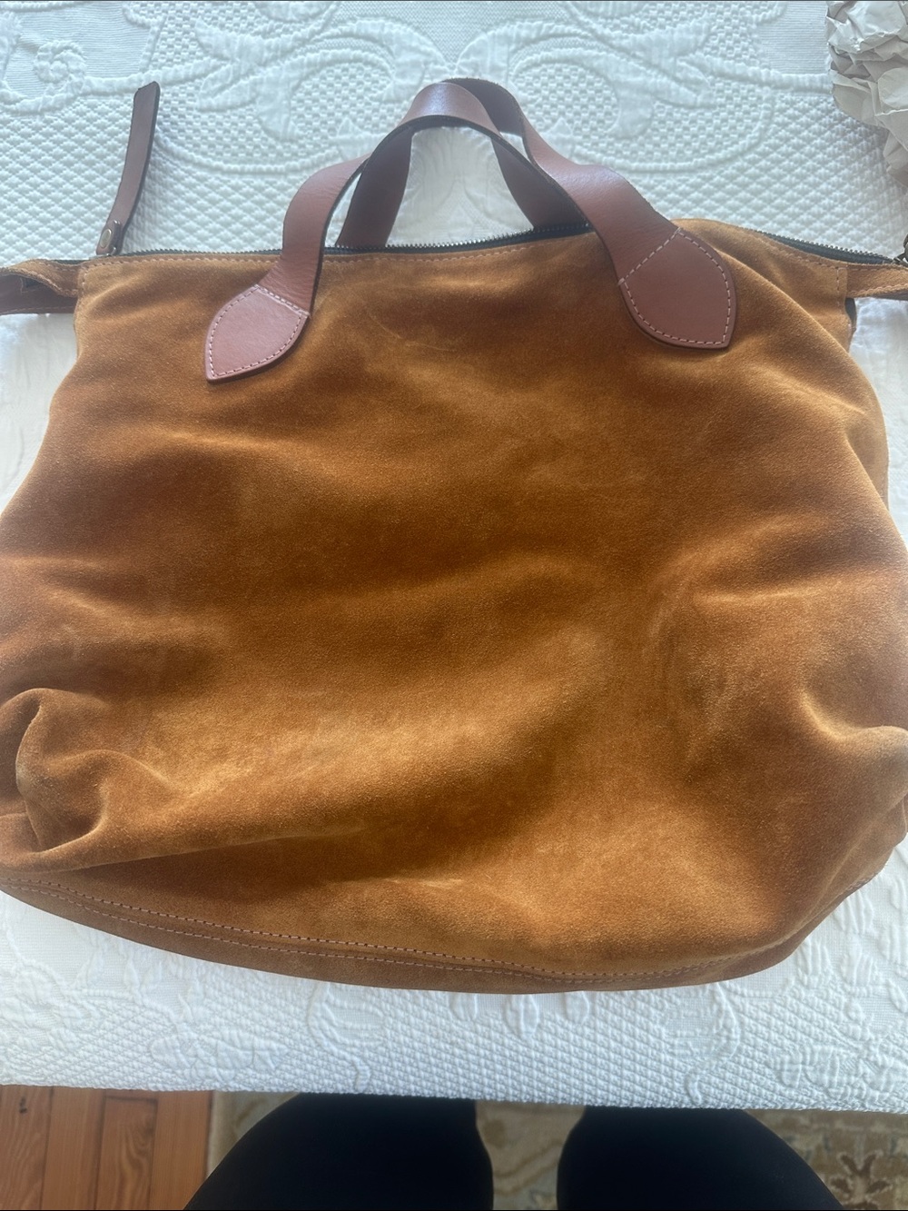 Parker Thatch Charlie Suede Bag - Picture 10 of 10